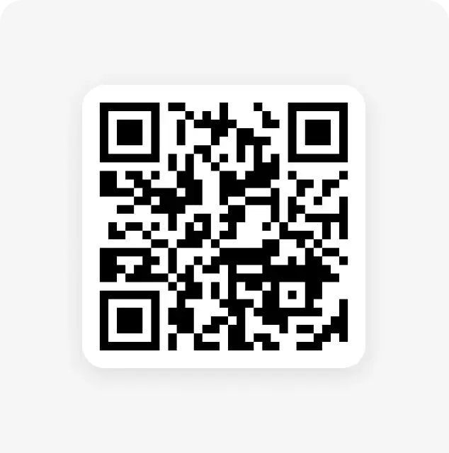 Перший крок оформлення віртуальної картки. Відображено QR код для сканування